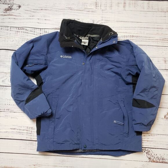 Columbia Mens Jacket Hooded winter Jacket Coat  Parka Size Medium *host pick!* - Picture 1 of 10